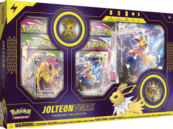 Pokemon Jolteon VMAX Evolution Premium Collection Box - Collector's Avenue