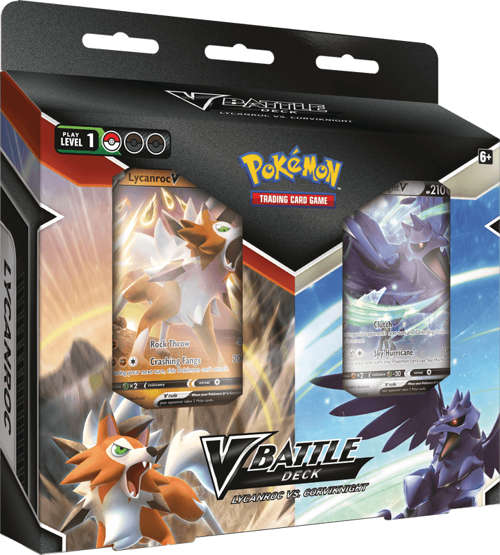 Pokemon V Battle Deck Lycanroc vs Corviknight - Collector's Avenue