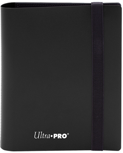 Ultra PRO 4-Pocket Eclipse Pro-Binder - Jet Black - Collector's Avenue