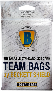 Beckett Shield - Team Bags (100 Count) - Collector's Avenue