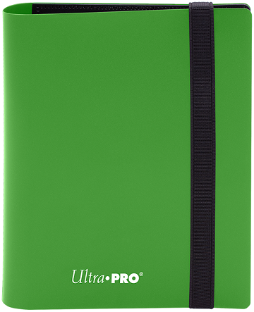Ultra PRO 4-Pocket Eclipse Pro-Binder - Lime Green - Collector's Avenue