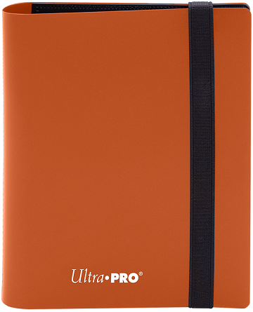 Ultra PRO 4-Pocket Eclipse Pro-Binder - Pumpkin Orange - Collector's Avenue