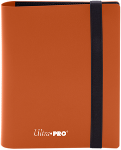 Ultra PRO 4-Pocket Eclipse Pro-Binder - Pumpkin Orange - Collector's Avenue