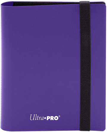 Ultra PRO 4-Pocket Eclipse Pro-Binder - Royal Purple - Collector's Avenue