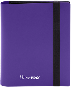 Ultra PRO 4-Pocket Eclipse Pro-Binder - Royal Purple - Collector's Avenue