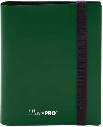 Ultra PRO 4-Pocket Eclipse Pro-Binder - Forest Green - Collector's Avenue