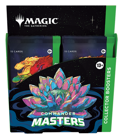 MTG Magic The Gathering Commander Masters Collector Booster Box - Collector's Avenue