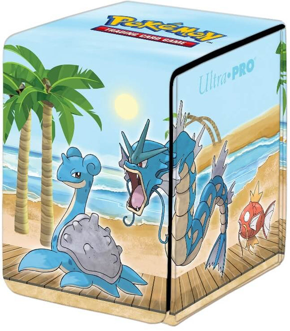 Ultra Pro Pokemon Gallery Series Alcove Flip Deck Box - Seaside - Collector's Avenue