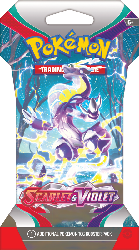 Pokemon - Scarlet & Violet Sleeved Booster Pack Bundle (24 Packs) - Collector's Avenue