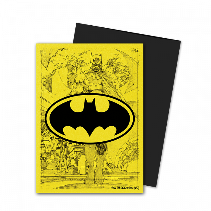 Dragon Shield Standard Size 100ct Batman Core Matte Dual Art Sleeves - Collector's Avenue