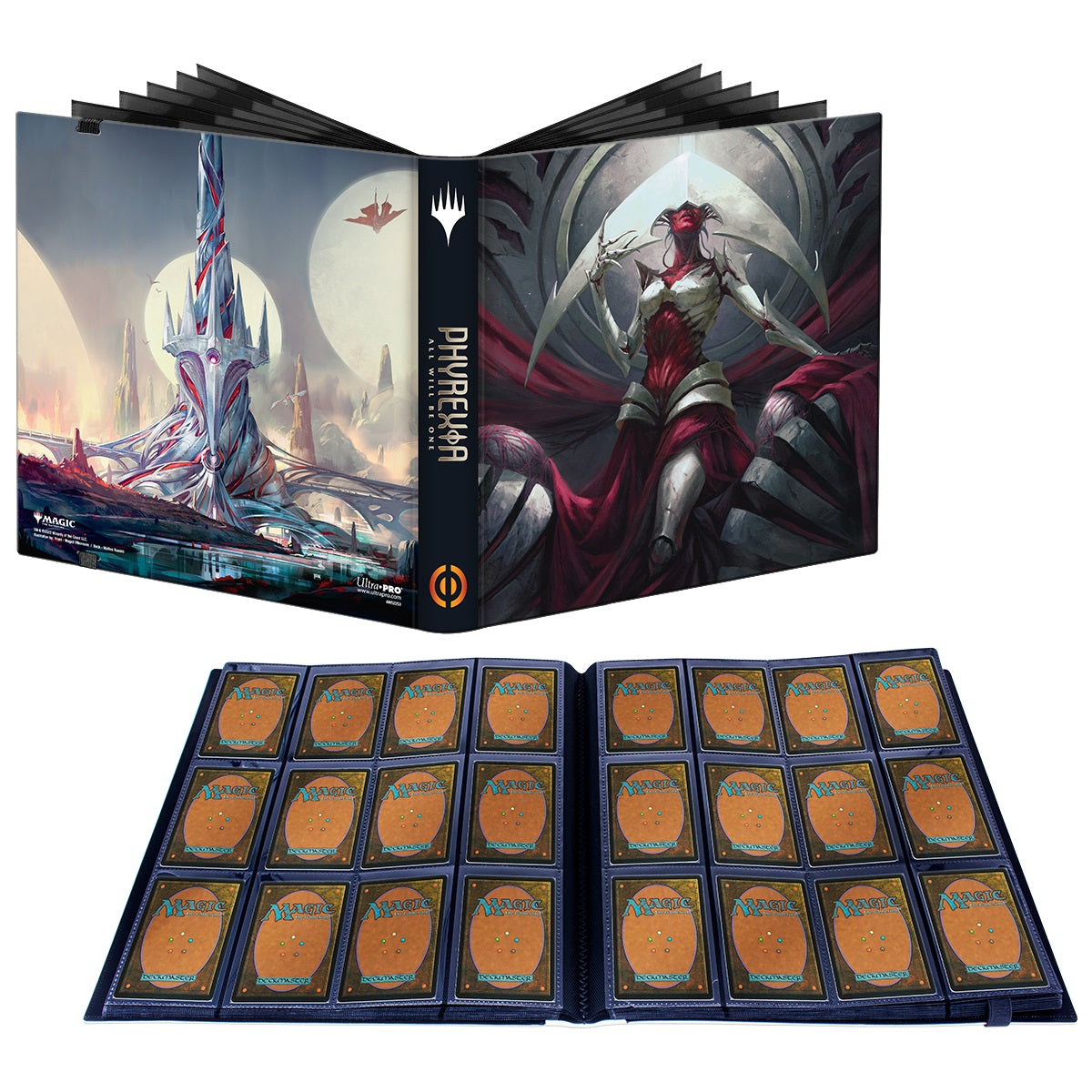 MTG Magic The Gathering Ultra PRO Phyrexia All Will Be One 12-Pocket PRO-Binder - Collector's Avenue