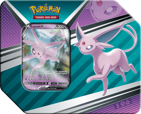 Pokemon V Heroes Tin - Espeon V - Collector's Avenue