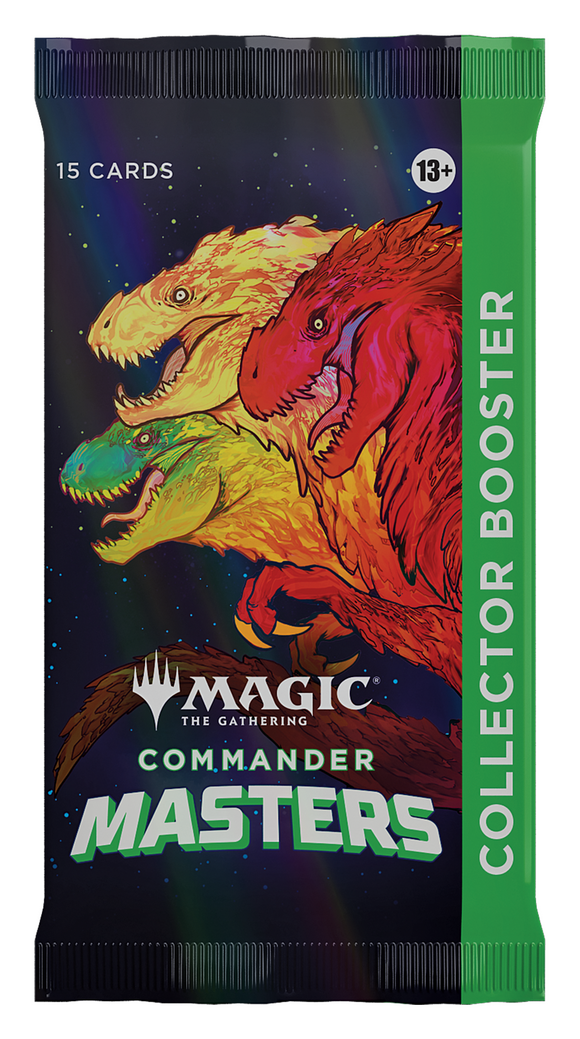 MTG Magic The Gathering Commander Masters Collector Booster Pack