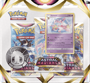 Pokemon Sword and Shield Astral Radiance 3 Pack Blister - Sylveon - Collector's Avenue