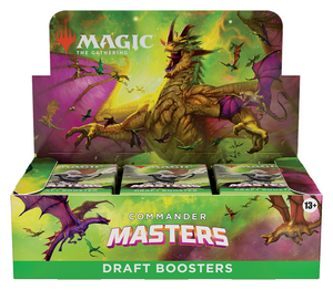 MTG Magic The Gathering Commander Masters Draft Booster Box