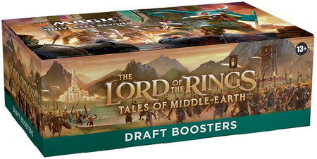 MTG Magic The Gathering Lord Of The Rings Tales Of The Middle-Earth Draft Booster Box - Collector's Avenue