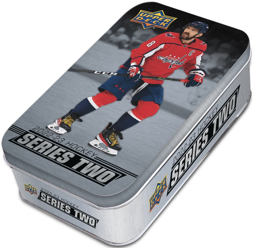 2022-23 Upper Deck Series 2 Hockey Tin Case (12 Tins) - Collector's Avenue