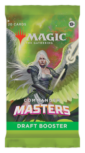 MTG Magic The Gathering Commander Masters Draft Booster Pack