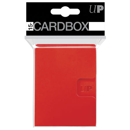 Ultra PRO PRO 15+ Card Box 3-pack Red - Collector's Avenue