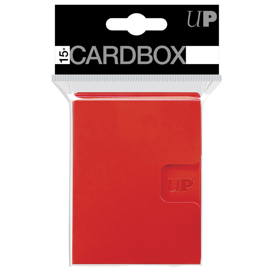 Ultra PRO PRO 15+ Card Box 3-pack Red - Collector's Avenue