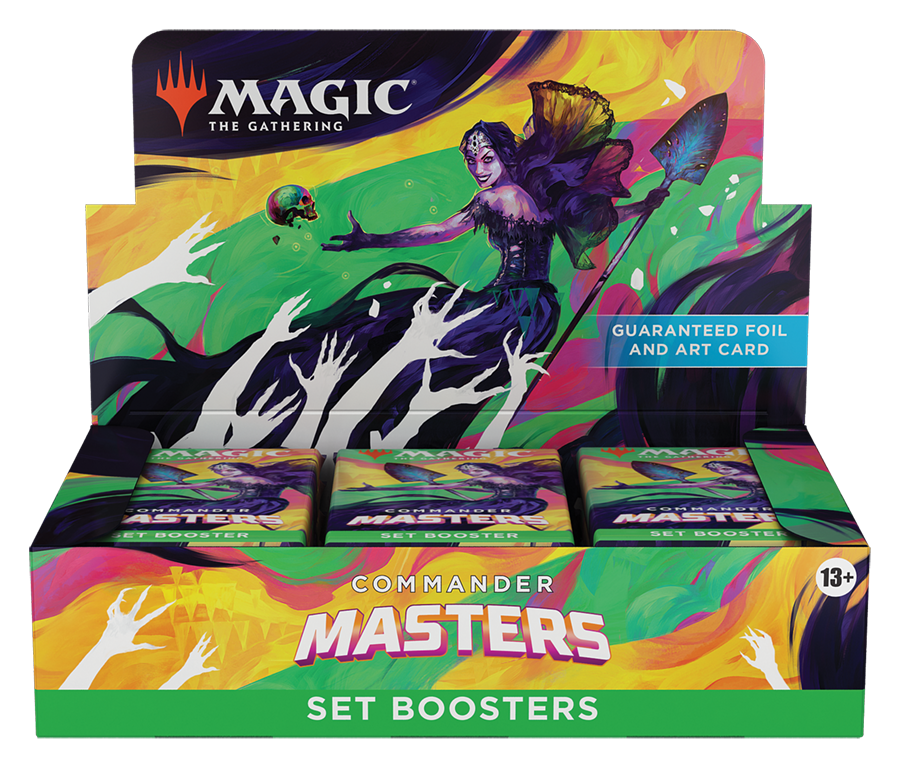 MTG Magic The Gathering Commander Masters Set Booster Box - Collector's Avenue