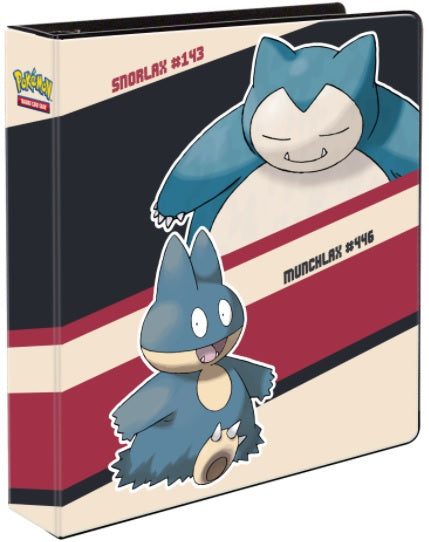 Pokemon Snorlax & Munchlax 2" Ultra PRO Album - Collector's Avenue