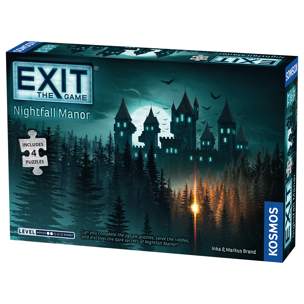 Exit The Game Nightfall Manor (With Puzzle) - Collector's Avenue