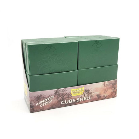 Dragon Shield Cube Shells Forest Green - Collector's Avenue