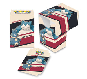 Pokemon Snorlax & Munchlax Full View Ultra PRO Deck Box - Collector's Avenue