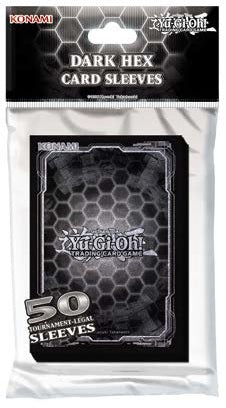 Yu-Gi-Oh Dark Hex Sleeves - Collector's Avenue