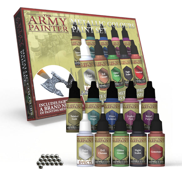 The Army Painter Warpaints Metallic Colours Paint Set - Collector's Avenue