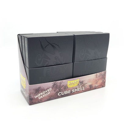 Dragon Shield Cube Shells Shadow Black - Collector's Avenue