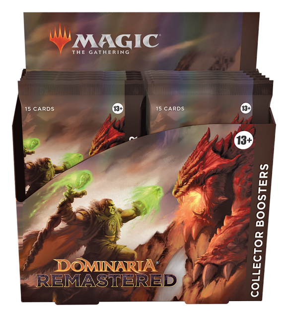 MTG Magic The Gathering Dominaria Remastered Collector Booster Box - Collector's Avenue