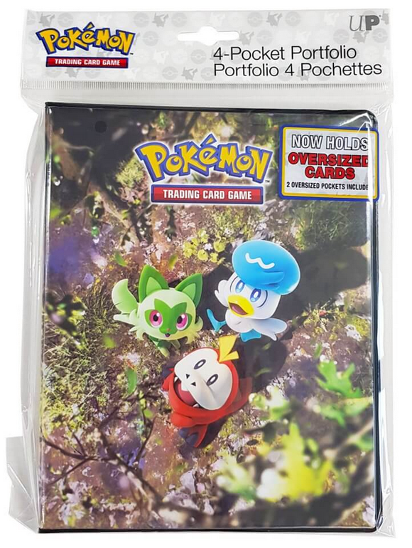 Pokemon Scarlet & Violet Ultra PRO 4-Pocket Portfolio