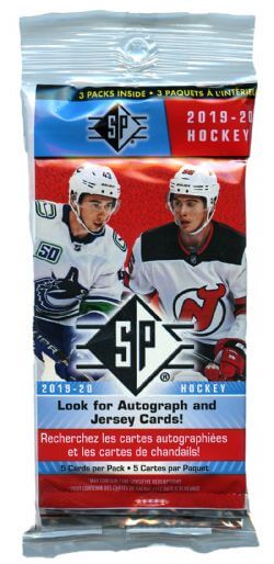 2019-20 Upper Deck SP Hockey Hanger Pack - Collector's Avenue