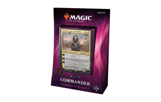 Mtg Magic The Gathering Commander 2018 Subjective Reality - Collector's Avenue