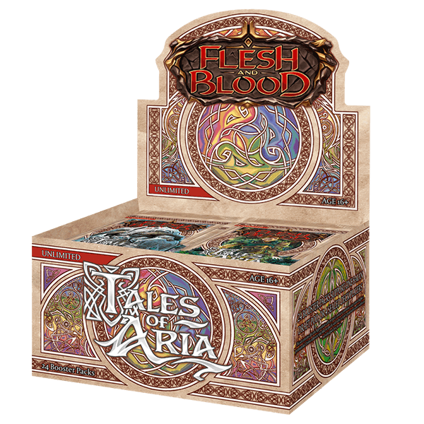 Flesh and Blood  Tales of Aria Unlimited Booster Box - Collector's Avenue