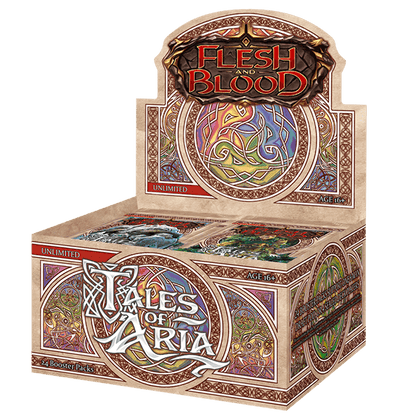 Flesh and Blood  Tales of Aria Unlimited Booster Box - Collector's Avenue