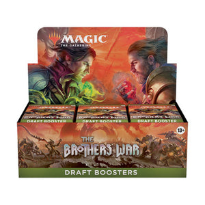 MTG Magic The Gathering The Brothers' War Draft Booster Box - Collector's Avenue