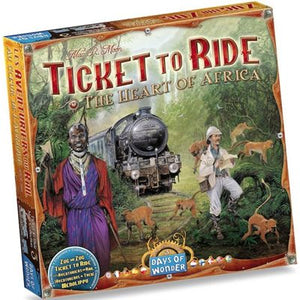 Ticket to Ride Map Collection Volume 3 The Heart of Africa - Collector's Avenue