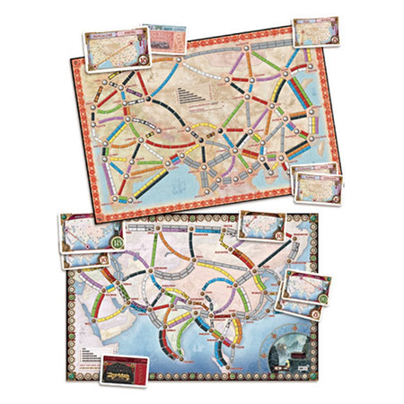 Ticket to Ride Map Collection Volume 1 Team Asia & Legendary Asia - Collector's Avenue