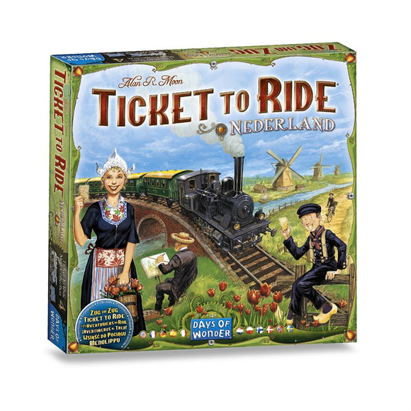 Ticket to Ride Map Collection Volume 4 Nederland - Collector's Avenue