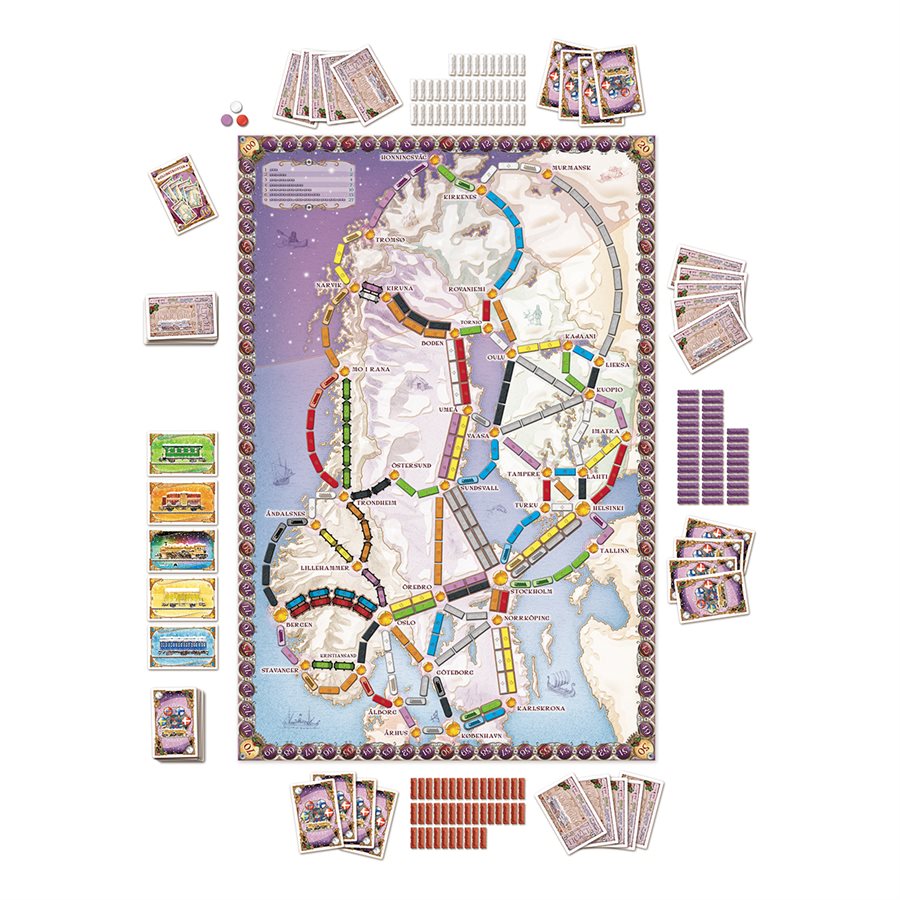 Ticket to Ride Nordic Countries - Collector's Avenue