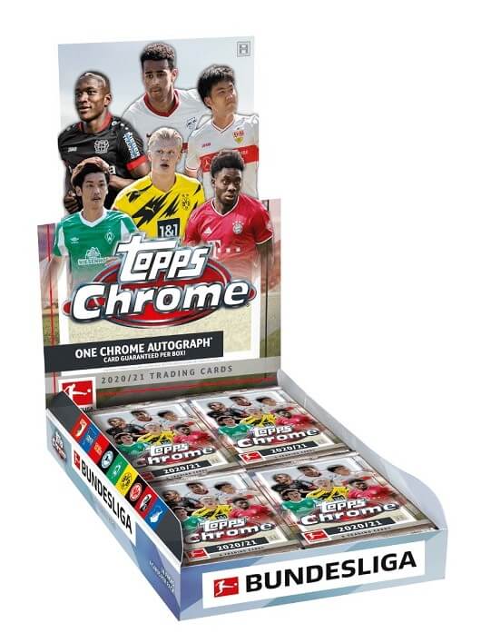2020-21 Topps Chrome Bundesliga Soccer Hobby Box - Collector's Avenue