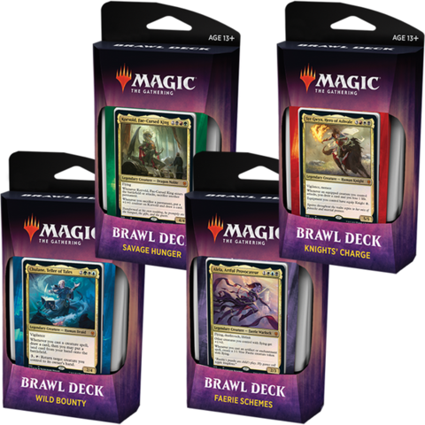 Mtg Magic The Gathering Throne of Eldraine Brawl Decks Set of 4 - Collector's Avenue