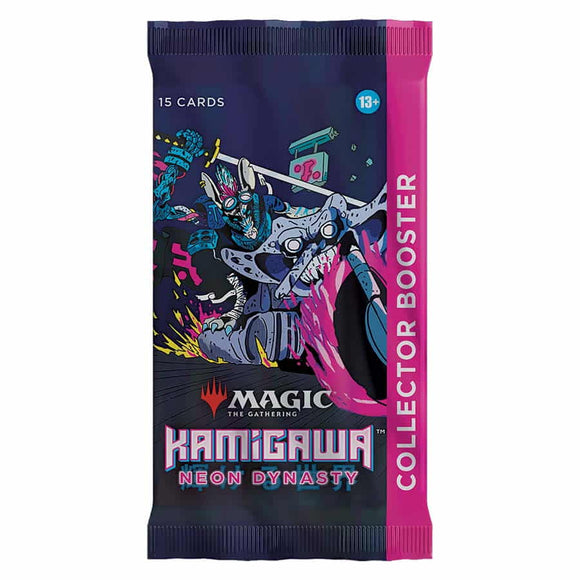 Mtg Magic The Gathering - Kamigawa Neon Dynasty Collector Booster Pack - Collector's Avenue